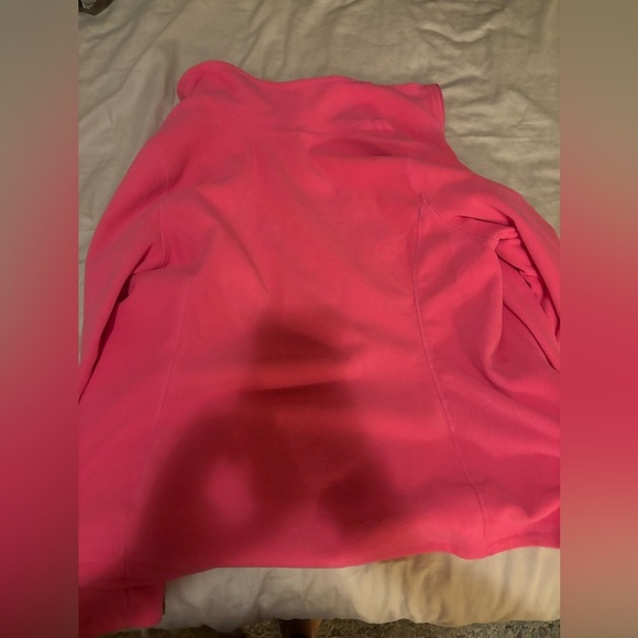 Pink old navy fleece jacket - Picture 3 of 4